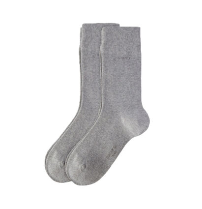 Socken Ohne Gummidruck CA-SOFT 2er Pack (light grey)