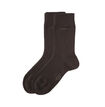 Socken Ohne Gummidruck CA-SOFT 2er Pack (dark brown)
