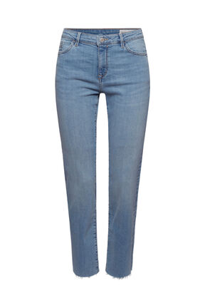 Damen Straight Fit Stretch-Jeans mit Organic Cotton