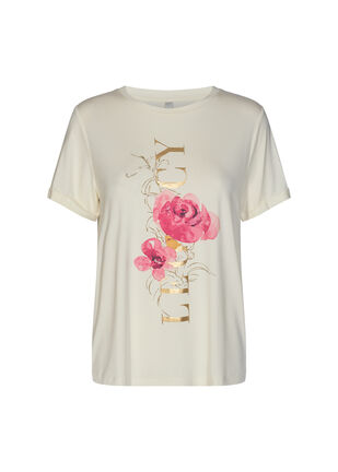 Damen Shirt mit Flower Print SC-MARICA FP 140