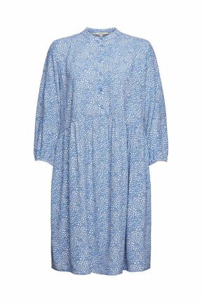 Damen Midi-Kleid mit Allover-Print
