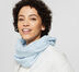 Damen Melange Loop-Schal aus Baumwolle